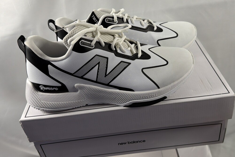 New Balance FuelCell Romero Duo Trainers Women's Size 13 Men’s 11.5  White Black